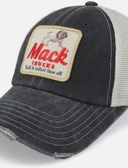 Premium American Needle Mack Orville Black Stone Trucker Cap - Ingolstadt