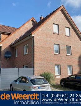 Kapitalanlage: Vermietete Dachgeschoss-Eigentumswohnung mit Balkon in zentraler Wohnlage von Papenburg-Untenende, www... - Papenburg