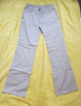 NEU * Coachella * Goa * Festival * Po- Taschen * Stickerei * Marlene- Style * Schlag- Hose "TOM TAILOR" Gr. 36- 38/ S * Long 32 * helles- khaki- beige* - Riedlingen