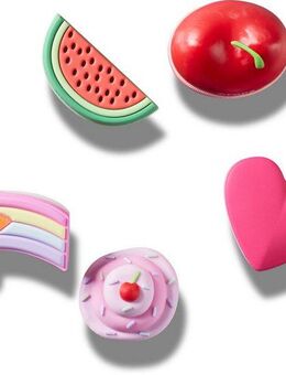 Crocs Schuhanstecker Jibbitz™ Stacked Sweets (Set, 5-tlg., Kein Spielzeug. Nicht für Kinder unter 3 Jahren geeignet), Charm, Anstecker für Crocs Schuhe