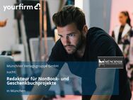 Redakteur für NonBook- und Geschenkbuchprojekte - München