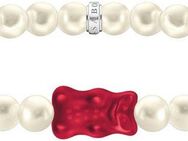 THOMAS SABO Armband THOMAS SABO x HARIBO Schmuck: Perlenarmband mit Goldbär, mit Kristallglas - mit Süßwasserzuchtperle