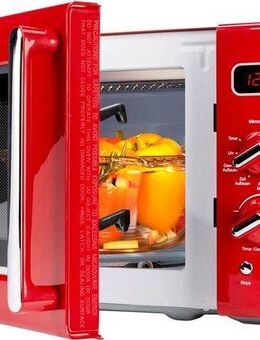 Hanseatic Mikrowelle AG720CE6-PM, Grill, Mikrowelle, 20 l, 5 Leistungsstufen und Auftaufunktion