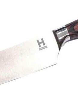 HENSSLERS Allzweckmesser, Santoku, Edelstahl, extrem scharfe 17cm lange Klinge