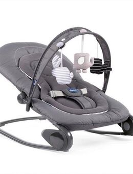 Chicco Babywippe Hoopla, Moon Grey, mit Spielbogen