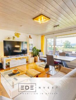 Besonderes Wohnerlebnis in Bruckmühl - großzügige Wohnung mit Rückzugsort im Grünen - Bruckmühl