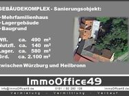 ImmoOffice49 - Gebäudekomplex mit Potential - Sanierungsobjekt - Rosenberg (Regierungsbezirk Karlsruhe)