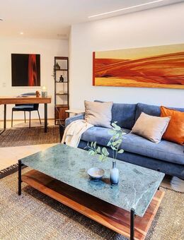 Obersendling: Stilvolle 1,5-Zimmer-Gartenwohnung mit besonderem Grundriss - frei - München