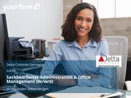 Sachbearbeiter Administration & Office Management (m/w/d) - Leinfelden-Echterdingen