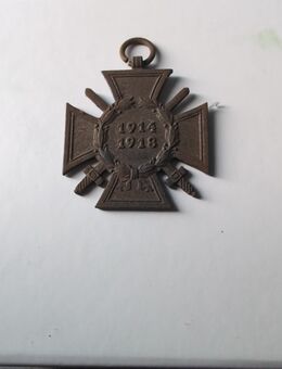 Ehrenkreuz/ Uniform Knopf und 50 Pfennig 1935 - Burbach (Nordrhein-Westfalen)