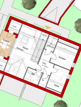 Moderne Neubau Eigentumswohnung, Innenstadt Nordhorn, Heseper Weg 4 - Nordhorn
