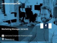 Marketing Manager (m/w/d) - Ravensburg
