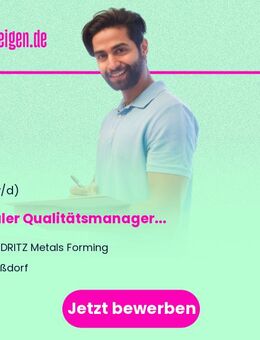 Lokaler Qualitätsmanager (all genders) - Heßdorf