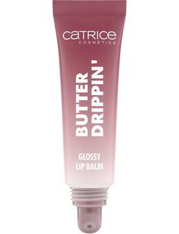 Catrice Lippenbalsam Butter Drippin' Glossy Lip Balm, 3-tlg., Dezenter Farbakzent, geschmeidig, hochglänzend, spendet Feuchtigkeit.
