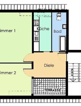 2-Raumwohnung Dachgeschoss in Meuro - Schipkau