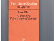 Allgemeine Volkswirtschaftspolitik,Hans Ohm,de Gruyter Verlag,1974 - Linnich