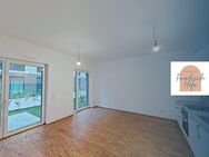 Lichtdurchflutete 2-Zimmer-Neubauwohnung mit sonniger Terrasse im Stadtquartier 'Großherzog Friedrich Höfe' - Saarbrücken