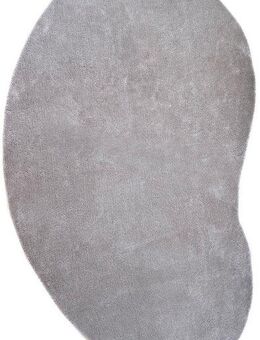 my home Teppich Cali Bean, U-förmig, Höhe: 16 mm, besondere Form, Uni, weich, waschbar, Wohnzimmer, Schlafzimmer