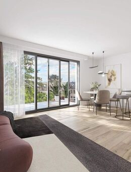 Südbalkon & KfW-Fördervorteil: Moderne 4-Zimmer-Wohnung mit Blick in den grünen Innenhof - München