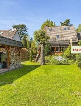 IMMOBERLIN.DE - Sehr gepflegtes Einfamilienhaus mit Sonnenterrasse + fantastischem Gartenareal in ruhiger Lage - Luckenwalde