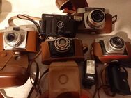 5 alte Fotoapparate mit Zubehör - Laatzen