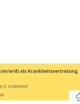 Buchhalter (m/w/d) als Krankheitsvertretung - Remscheid