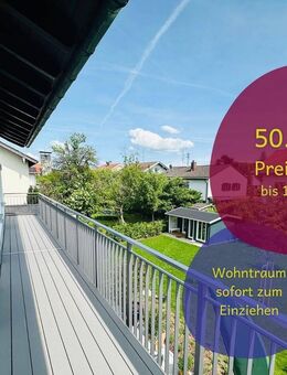 50.000€ Sonderaktion für Schnellentschlossene - 4-Zi.-Wohnung mit Südbalkon in Aying-Großhelfendorf - Aying