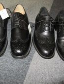 Herren Halbschuhe Leder Größe 46 in 45665