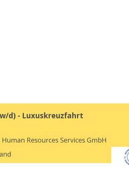 Kellner (w/m/d) - Luxuskreuzfahrt - Berlin Mitte