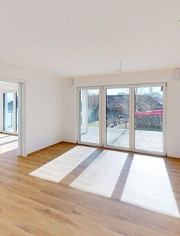 Moderne Neubauwohnung mit Bergblick – Barrierefrei und großzügigem Garten - Buchloe