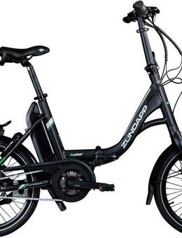 Zündapp E-Bike Faltrad X20, 7 Gang Shimano Nexus Schaltwerk, Nabenschaltung, Mittelmotor, 400 Wh, Pedelec, Elektrofahrrad für Damen u. Herren