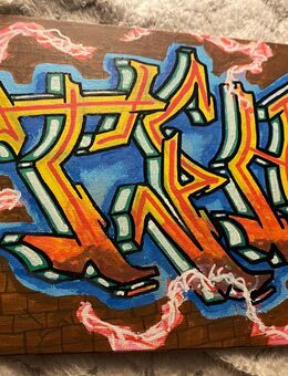 Kunstbild selbstgemalte Zeichnung/ Graffiti - Berlin
