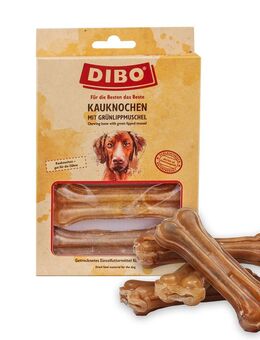 DIBO Kauknochen mit Grünlippmuschel - Sparpaket: 4 x 120 g