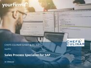 Sales Process Specialist for SAP - Weeze