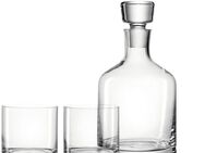 LEONARDO Gläser-Set AMBROGIO, Glas, (1 Karaffe, 2 Whiskygläser), 3-teilig