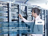 System Engineer (m/w/d) für das Systemmanagement (Automation & Containerisierung) - Kamp-Lintfort