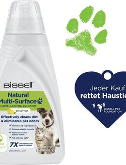 Bissell Natural Multi Surface 1L PET Flüssigreiniger