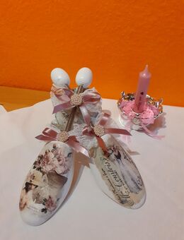 %%....Deko Holz Schuhspanner Schuhleiste Shabby Vintage Nostalgie - Rheinbach