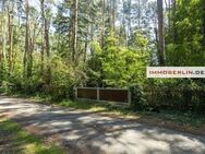 IMMOBERLIN.DE - Direkt am See! Exquisites Bauland auf großzügigem Wassergrundstück - Heidesee