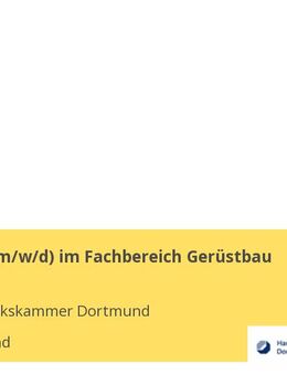Ausbilder (m/w/d) im Fachbereich Gerüstbau - Dortmund