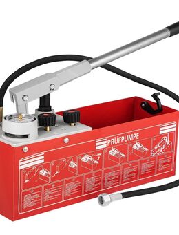 Druck Prüfpumpe Abdrückpumpe Prüfpumpe Befüllpumpe Heizleckdruckprüfpumpe ideal für Wasserleitungssystem Heizungsanlagen Klimaanlagen Solaranlagen (25 bar 2,5 MPa) - Wuppertal