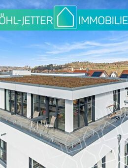 Exklusive, moderne Penthouse-Wohnung mit sonniger Dachterrasse in Balingen-Frommern! - Balingen