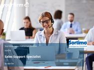 Sales Support Specialist - Berlin