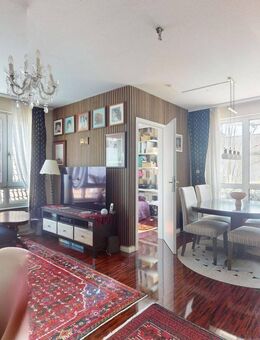 Helle Drei- bis Vier-Zimmer-Wohnung mit Südbalkon - Frankfurt (Main)