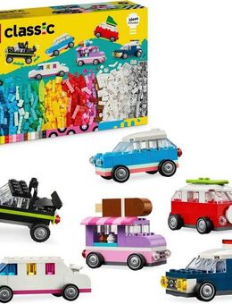 LEGO® Kreative Fahrzeuge (11036), LEGO Classic Konstruktionsspielsteine, (900 St), Made in Europe