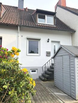 NEUES ZUHAUSE… schnuckeliges/ renoviertes RH mit idyll. Garten „links der Weser“ in Kattenesch! - Bremen
