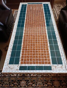 Wohnzimmertisch mit Mosaiksteinplatte - München Schwabing-Freimann