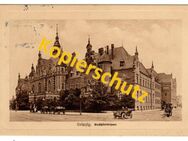 Alte Ansichtskarte „Leipzig – Buchhändlerhaus“, gelaufen 1911 - Landsberg