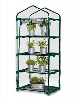 PARKSIDE® Gewächshaus, mit 4 Regalböden, 69 x 160 x 49 cm Garten - Wuppertal