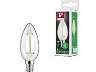 Paulmann LED-Leuchtmittel Eco-Line Filament 230V LED Kerze E14 1er-Set 525lm 2,5W 4000K Klar, E14, 1 St., Neutralweiß